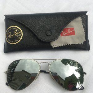 Ray-Ban Mirror Aviator Sunglasses